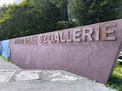 Začátek cesty 52 tunelů (vlastní foto)