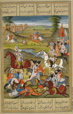 Defeat_of_Lutf_‘Ali_Khan_Zand_by_(Agha)_Muhammad_Shah;_the_city_of_Shiraz_in_the_background._Folio_from_the_Shahinshahnama_of_Fath_'Ali_Khan_Saba,_dated_1810.jpg
