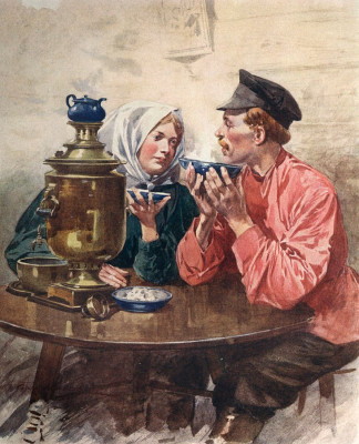 russian-couple-drink-tea-mary-evans-picture-library.jpg